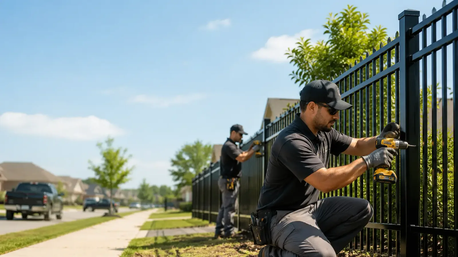 Metal Fence Installation in Trout Lake, MI